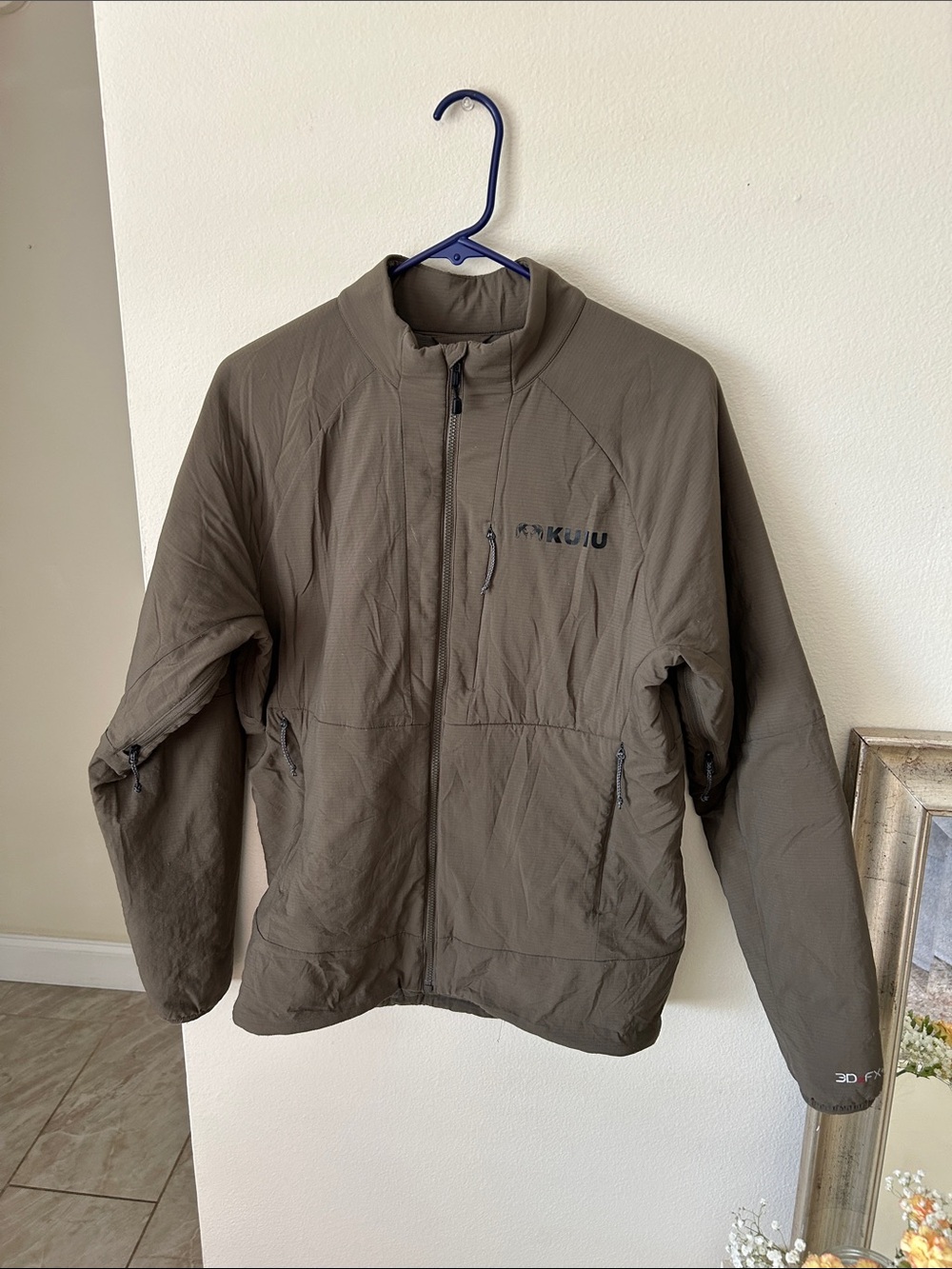 KUIU Kenai Olive Green 3DeFX+ Hunting outdoor Insulated Full Zip packable S